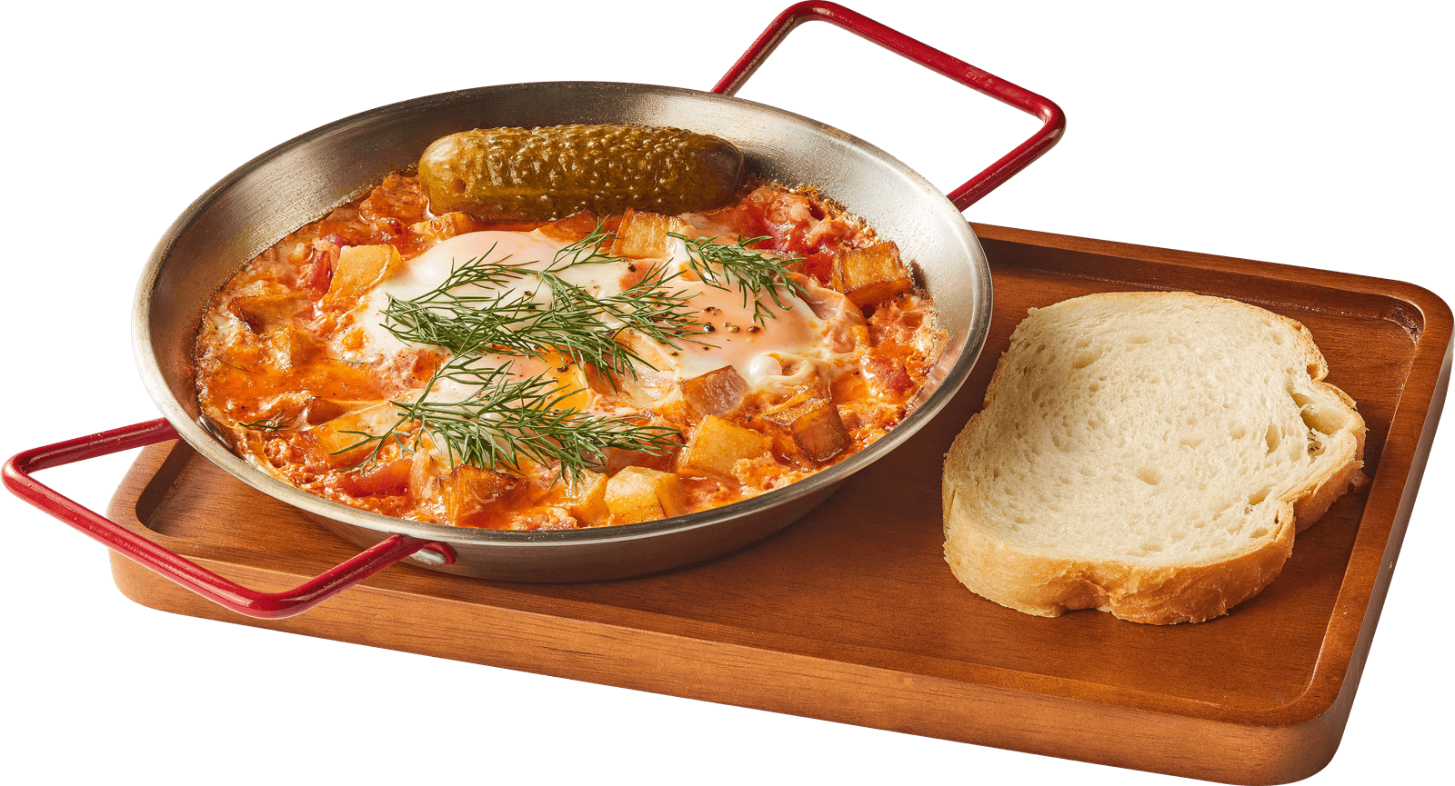 Trứng Chảo — Bare & Bloom brunch dish